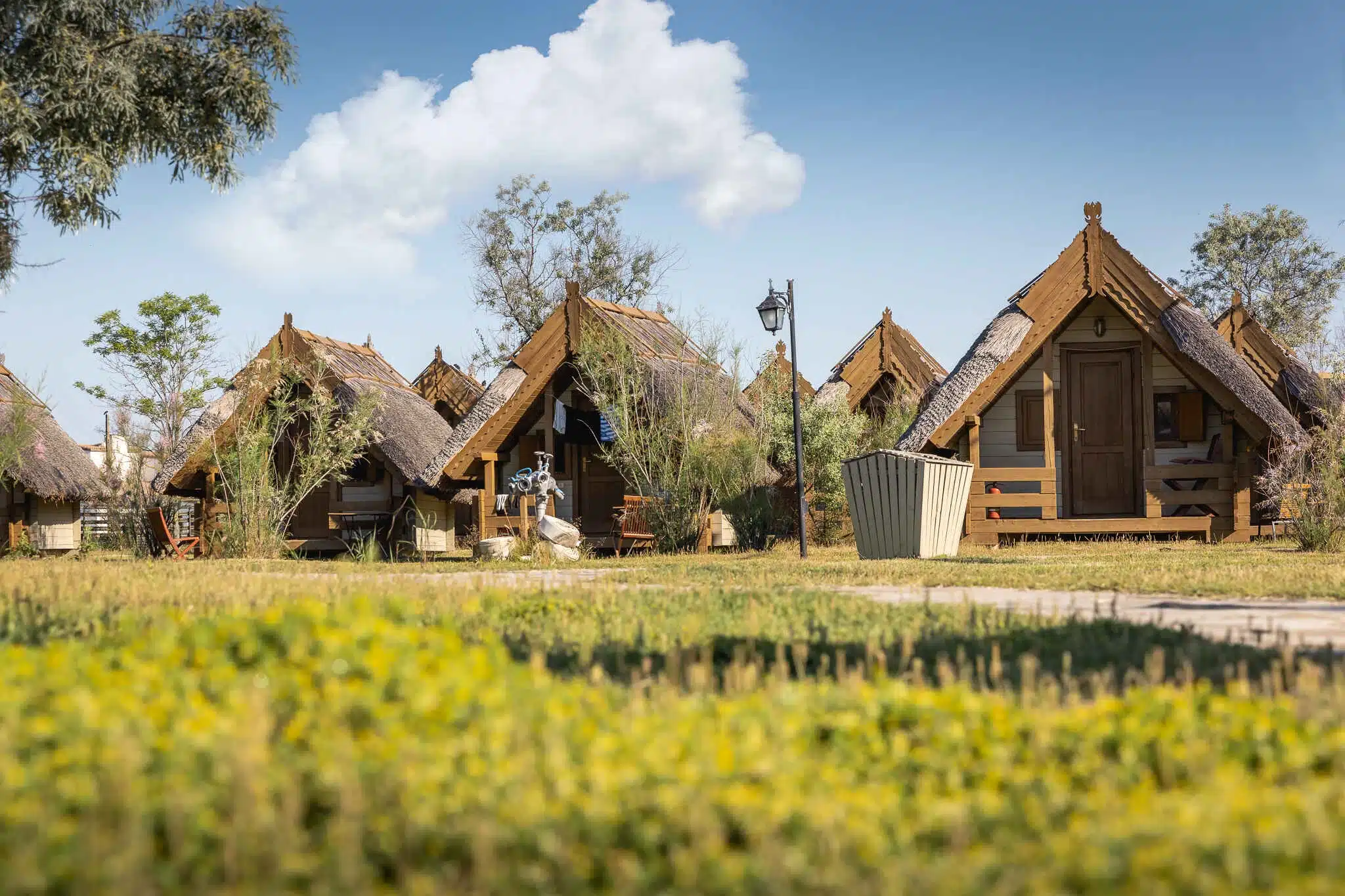 Căsuțele din Green Dolphin Camping