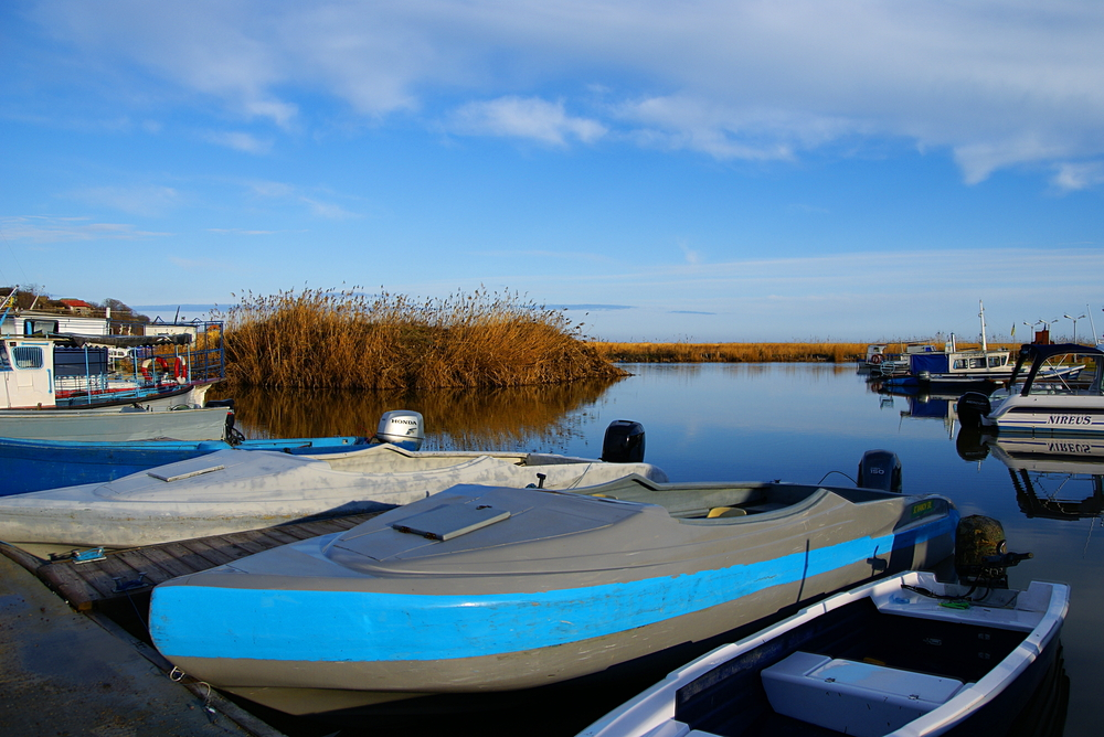 Bărci în port, Jurilovca